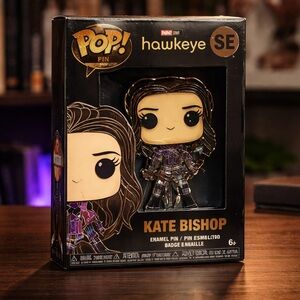 Funko POP! Pin - Marvel Studios Hawkeye Kate Bishop #SE - Enamel Pin SEALED